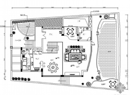 [澳门]某欧式庭院别墅精装施工图-1