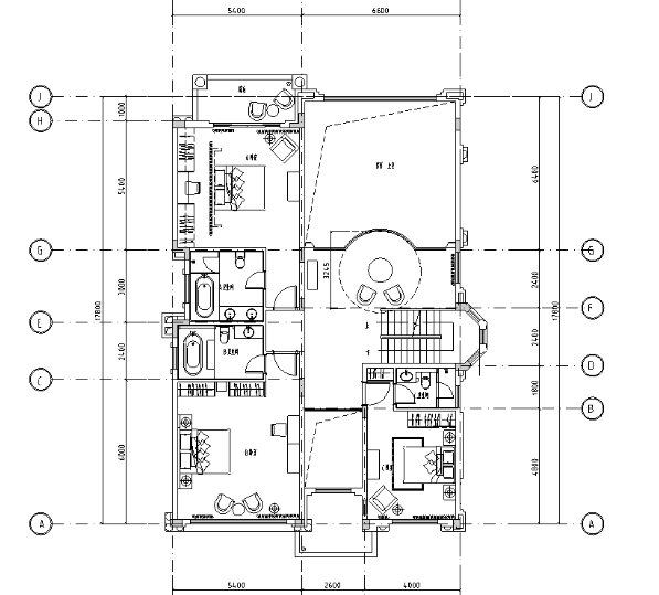 [浙江]美式古典别墅设计施工图及实景照片-1