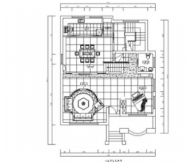 [原创]温馨典雅3层别墅室内设计CAD施工图-1