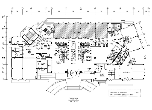 [辽宁]大连凯宾斯基酒店CAD施工图+效果图-1