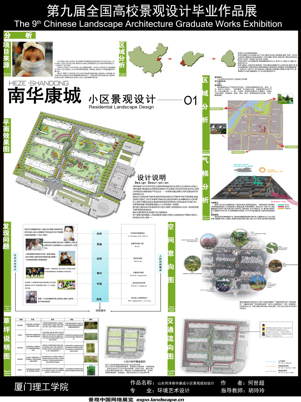 山东菏泽南华康城小区景观规划-1