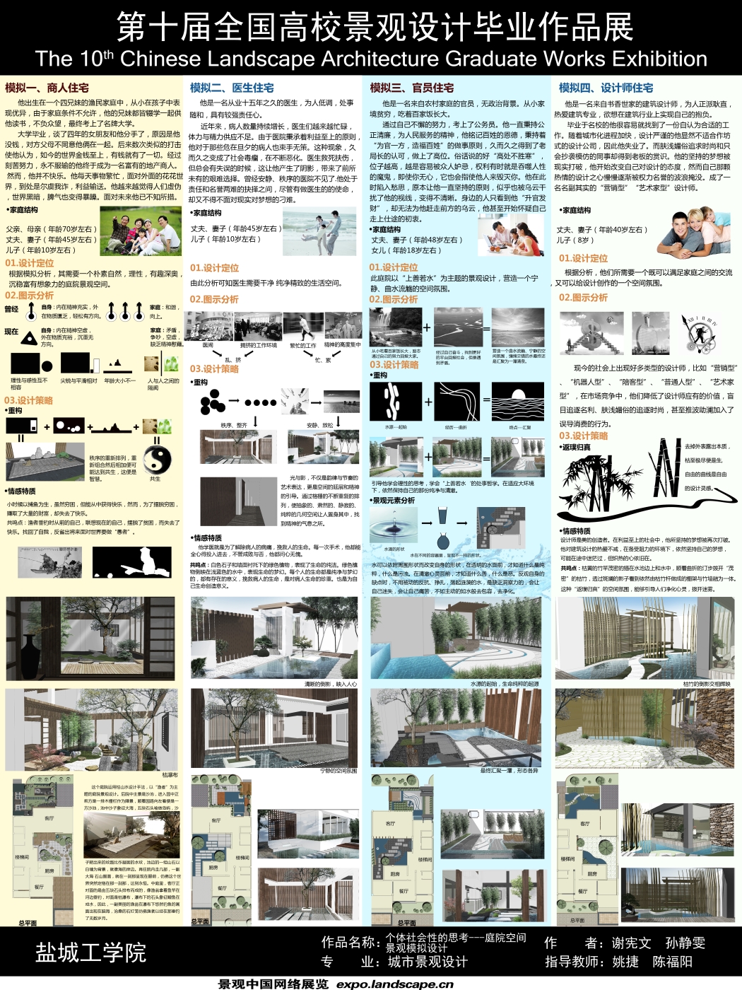 个体社会性的思考——庭院景观空间模拟设计-2