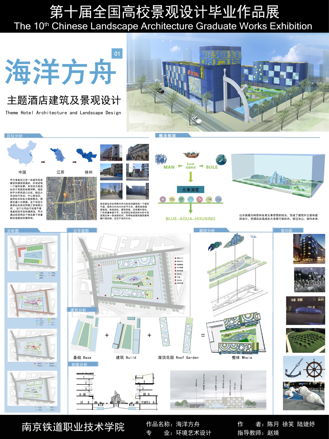 海洋方舟主题酒店建筑及景观设计-1