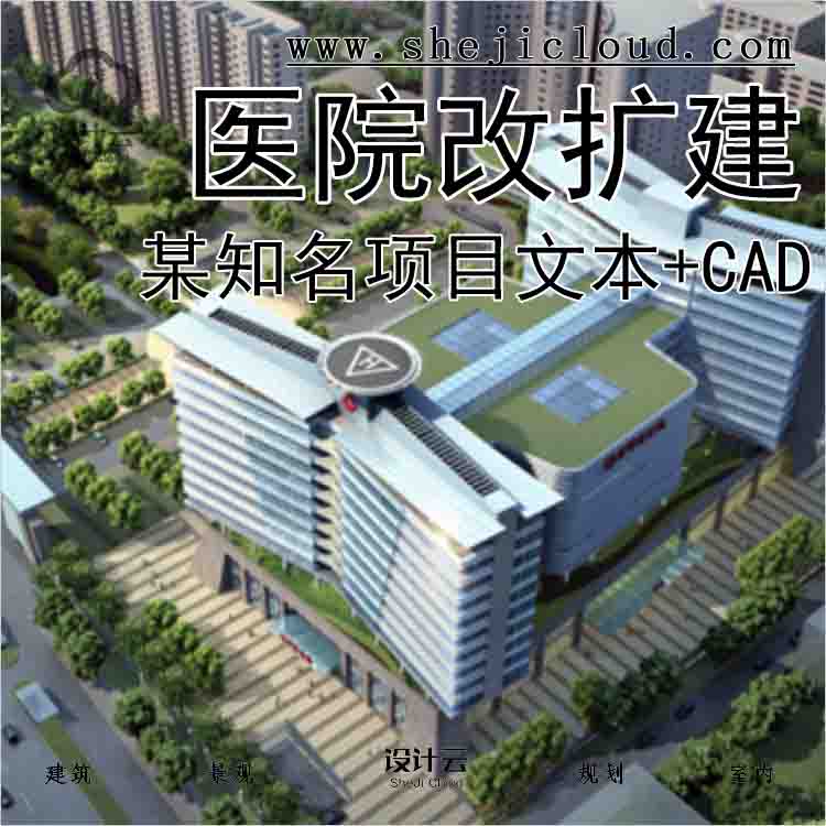 【10029】[北京]某知名三甲医院改扩建项目投标文本(含CAD，...-1