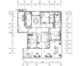 [广东]深圳都市花园七期C-1样板房施工图