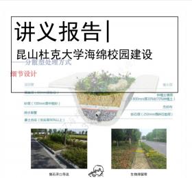 昆山杜克大学海绵校园建设