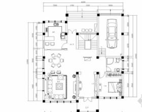 [泰州]顶尖湖景独栋别墅CAD施工图（含效果图）