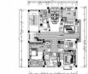 [浙江]某跃层大户型家装设计图