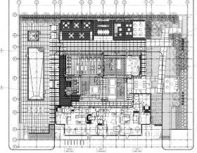 [美国]HBA-洛杉矶Hope街高档公寓楼深化方案+PDF施工图+...