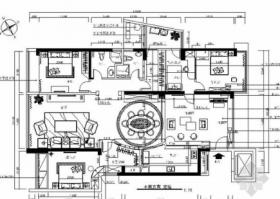 [厦门]欧式四室两厅居室完整施工图