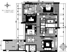 [深圳]精装修样板房施工图（含实景）