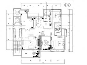 [广东]东莞幸福花苑一期2栋A1b样板房施工图