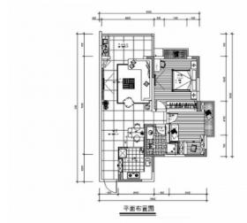 [毕业设计]某现代时尚两居室室内装修图（含效果模型）