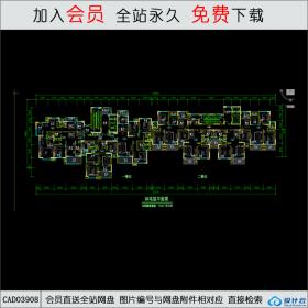 cad03908 A2-12-武汉华润橡树湾二期住宅-38CAD