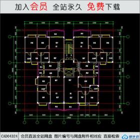 CAD04324 保利花园CAD