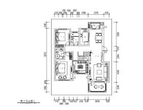 新中式-独栋别墅设计CAD施工图（含效果图）