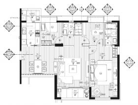 [珠海]梁志天_东方傲景峰项目样板间施工图