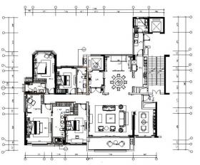 [广东]古典邂逅现代的高端住宅室内设计施工图（含实景图...