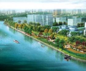 上海马家浜河道绿化方案