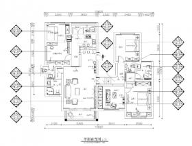 铭筑设计-贵州兴义户型施工图+效果图