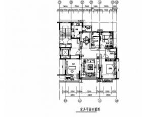 [北京]简约不简单现代私宅家装施工图