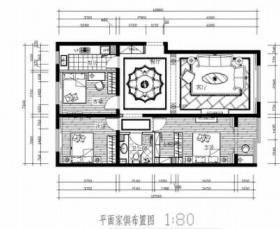 [河北]毗邻商圈高端花园小区简欧新古典风格三居室装修图...