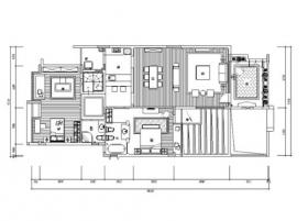 [广东]海洋之恋地中海风格住宅平立面施工图