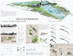 南京长江生态桥梁景观设计