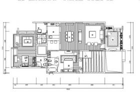 [广东]海洋之恋地中海风格住宅平立面施工图