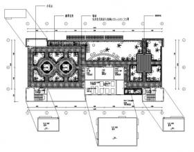 屋顶花园cad方案施工图设计