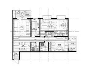 简约风格两居室住宅装修施工图+效果图