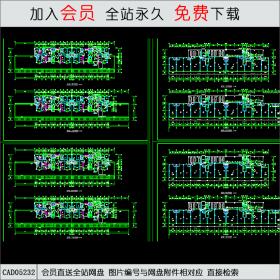 CAD05232长沙阳光紫薇园住宅平面CAD