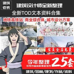 5711TOD地铁高铁站商业综合体建筑规划城市设计方案文本合...