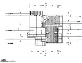 [福建]都市后花园现代中式三居室设计施工图（附效果图）