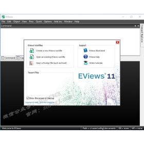 EViews 11.0下载链接和安装教程