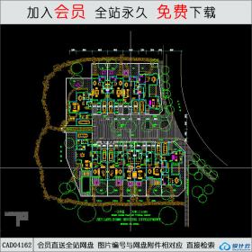 CAD04162 北京天地人居联排别墅CAD方案CAD