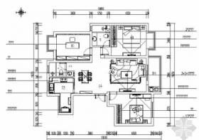 [江苏]简欧三居室室内装修图（含效果）