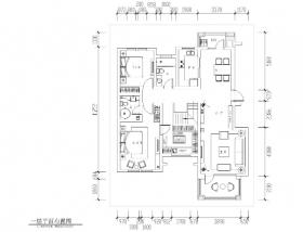 [山东]临沂谢恒煦住宅装饰CAD施工图+效果图