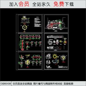 CAD05438江畔明珠小区大门.dwgCAD