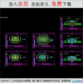 CAD04877川南民居住宅楼设计方案图(一).dwg CAD