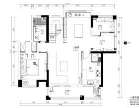 现代风格217㎡名门世家住宅施工图+实景