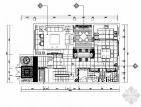 [江苏]中式风格三层别墅室内装修施工图（含实景）