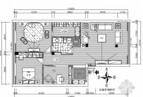 花园公寓现代时尚三居室装修施工图