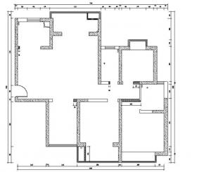 日式风格三居室住宅设计施工图（附效果图）