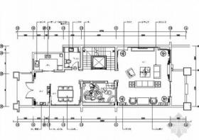 [江苏]新中式三层别墅装修设计施工图（含效果）