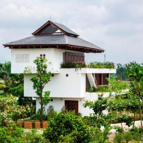 传统技术与气候和文化相适应的越南阶梯住宅