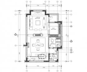 [CCD]嘉裕地产成都四居室别墅样板房室内装修施工图+设计...