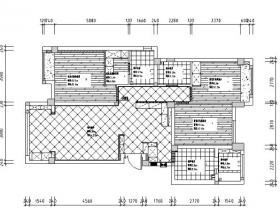 [四川]素色分色空间样板房设计施工图（附效果图）