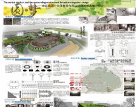 圆梦——南京民国中央体育场与周围环境的形态整合设计