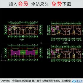 CAD04462碧海花园住宅CAD